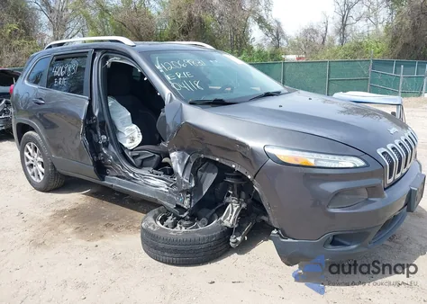 2017 Jeep Cherokee Latitude 4X4 from USA, damaged, VIN 1C4PJMCB0HW583128